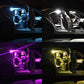 20PCS W5W T10 LED Bulbs Canbus 8SMD 12V LED Car Interior Map Dome Lights Parking Light Auto Signal Lamp