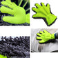 2 in 1 Ultrafine Fiber Chenille Microfiber Car Wash Glove Mitt Soft Mesh backing No Scratch for Car Wash Cleaning Glove