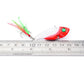 Fishing Lures Spoon For Pike 50mm 10.5g 8 Color With Treble Hook Spoon Wobble Metal Hard Bait Vib Spoonbait Fishing Tackle Lures