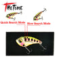 THETIME 2022 New MZ40 Metal VIB Ratlin Spoon Lure 40mm 6.5g Blade Jig Bait Vibrators Cicada For Pike Perch Crappie Bass Fishing