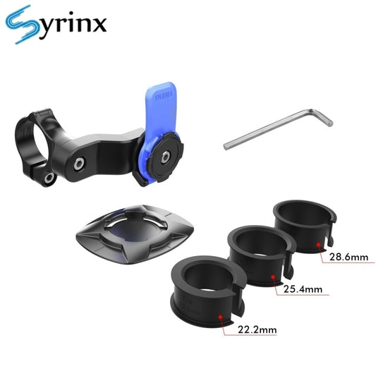 New Motorcycle Bike Phone Holder Shock-resistant MTB Bicycle Scooter Bike Handlebar Security Quick Lock Support Telephone Stand