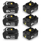 6Pack Replacement for  18V Battery BL1860B 6.0Ah High Capcaity Battery